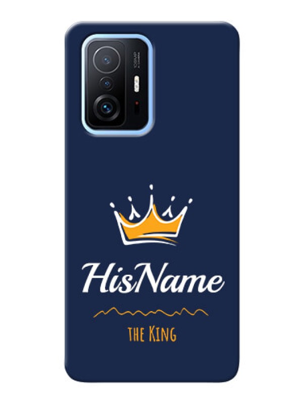 Custom Redmi 11T Pro 5G King Phone Case with Name