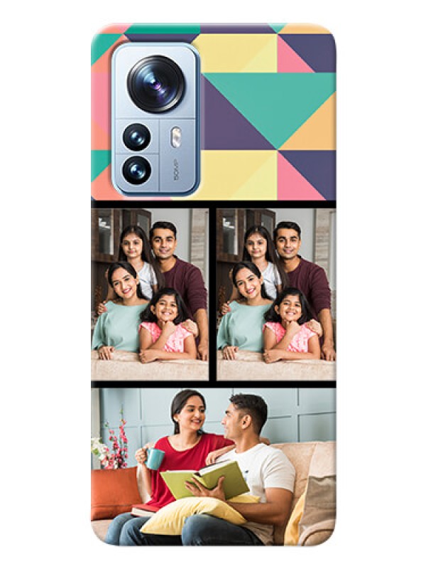 Custom Xiaomi 12 Pro 5G personalised phone covers: Bulk Pic Upload Design