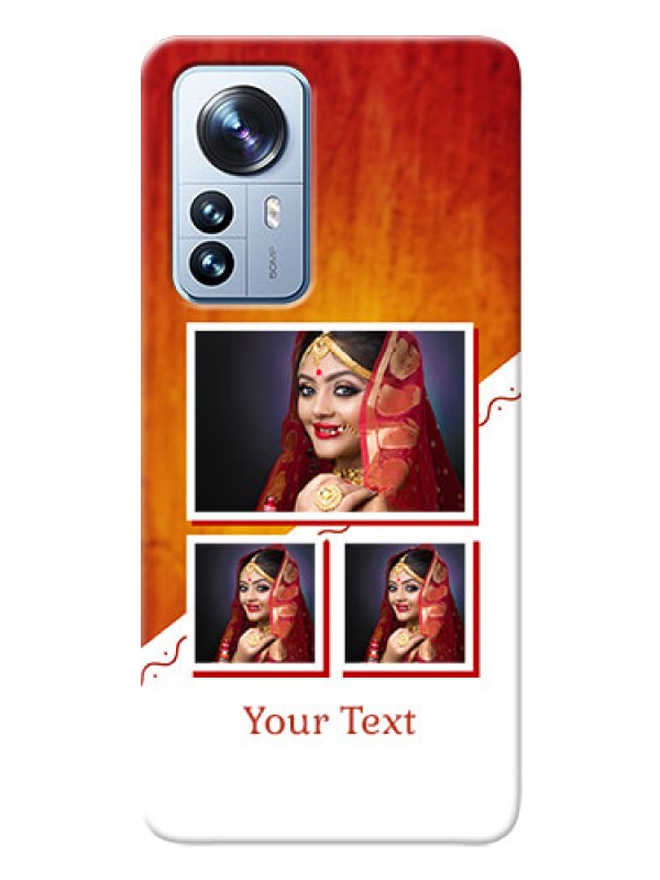 Custom Xiaomi 12 Pro 5G Personalised Phone Cases: Wedding Memories Design 