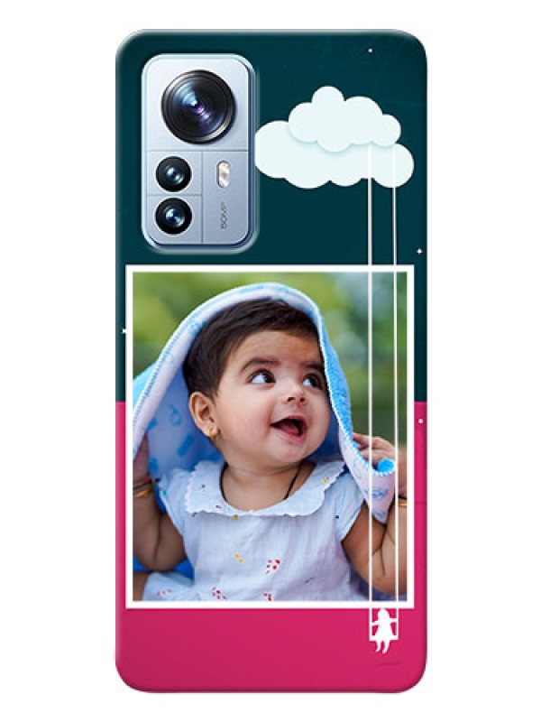 Custom Xiaomi 12 Pro 5G custom phone covers: Cute Girl with Cloud Design