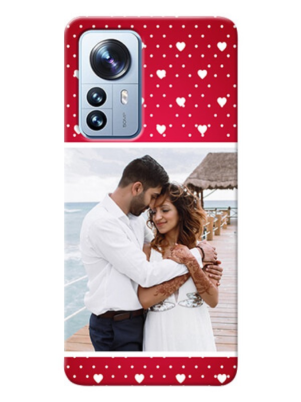 Custom Xiaomi 12 Pro 5G custom back covers: Hearts Mobile Case Design