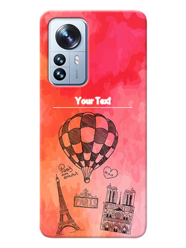 Custom Xiaomi 12 Pro 5G Personalized Mobile Covers: Paris Theme Design