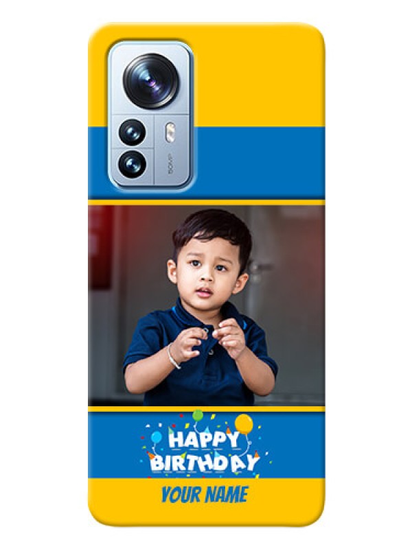 Custom Xiaomi 12 Pro 5G Mobile Back Covers Online: Birthday Wishes Design