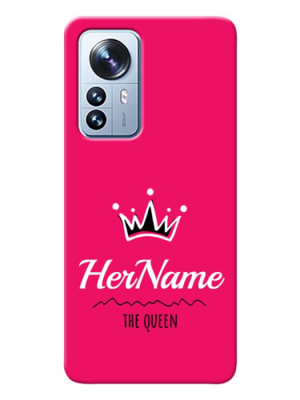 Custom Xiaomi 12 Pro 5G Queen Phone Case with Name