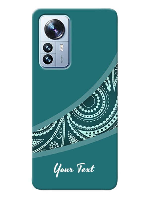 Custom Xiaomi 12 Pro 5G Custom Phone Covers: semi visible floral Design