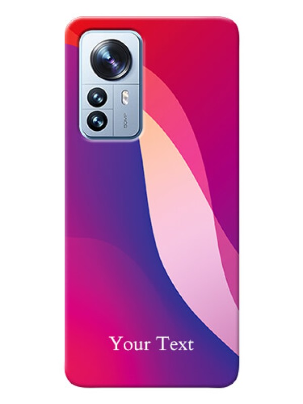 Custom Xiaomi 12 Pro 5G Mobile Back Covers: Digital abstract Overlap Design