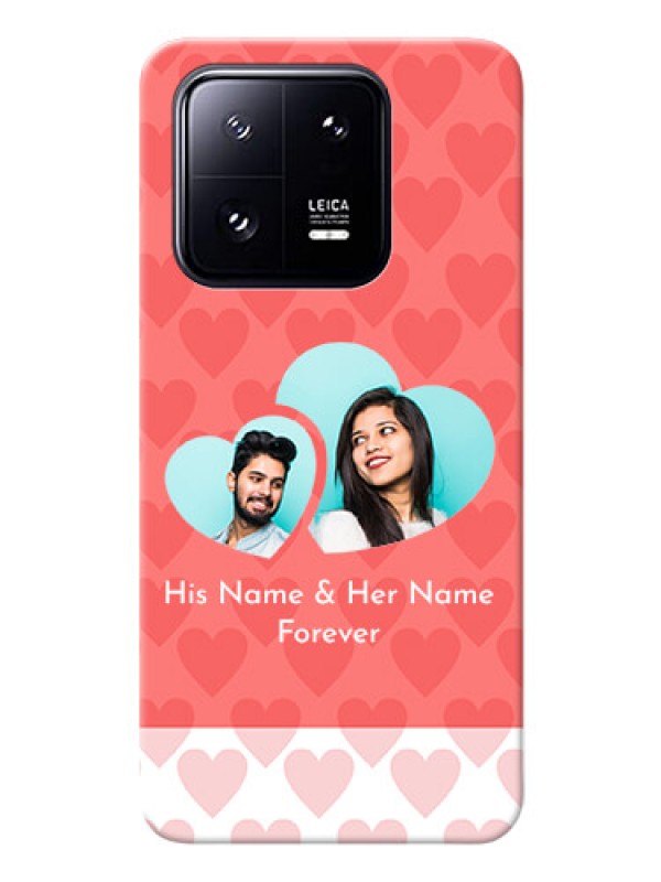 Custom Xiaomi 13 Pro 5G personalized phone covers: Couple Pic Upload Design