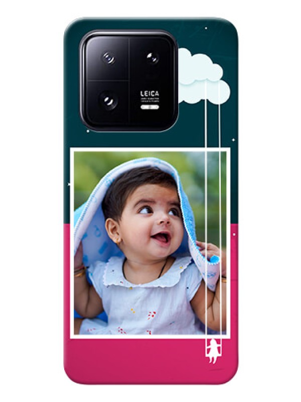 Custom Xiaomi 13 Pro 5G custom phone covers: Cute Girl with Cloud Design