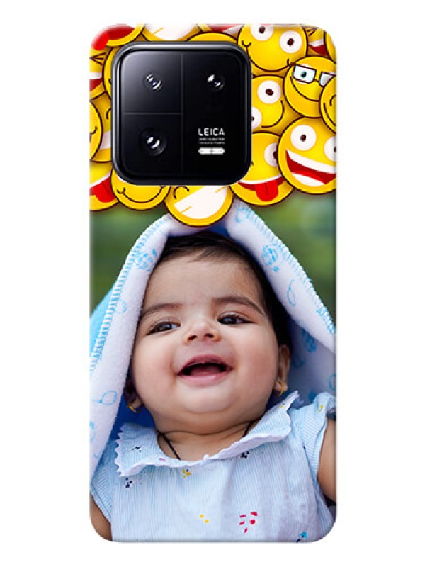 Custom Xiaomi 13 Pro 5G Custom Phone Cases with Smiley Emoji Design