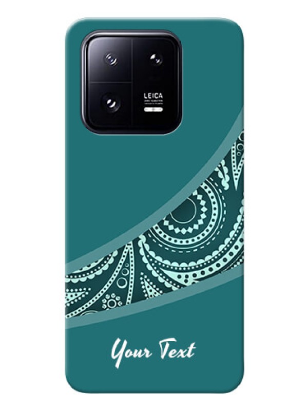 Custom Xiaomi 13 Pro 5G Custom Phone Covers: semi visible floral Design