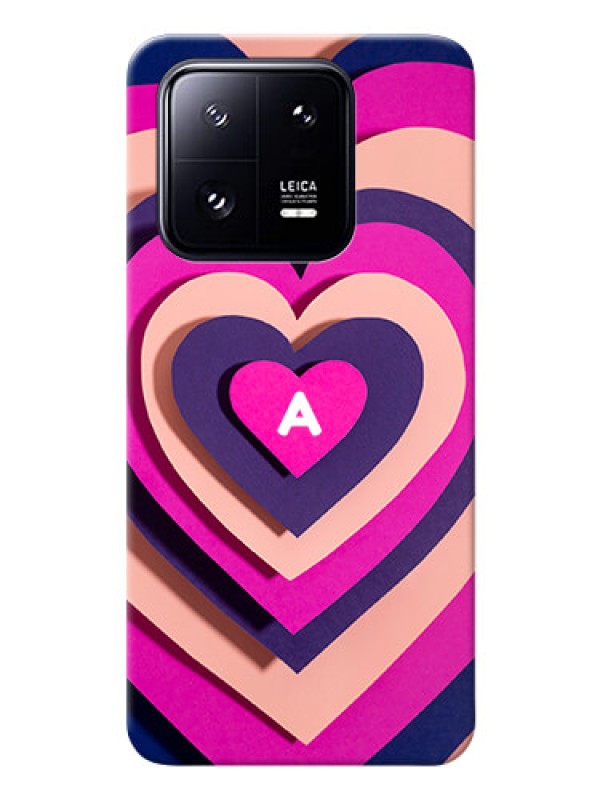 Custom Xiaomi 13 Pro 5G Custom Mobile Case with Cute Heart Pattern Design