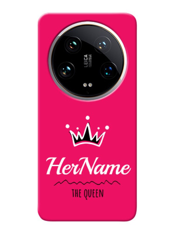 Custom Xiaomi 14 Ultra Queen Phone Case with Name