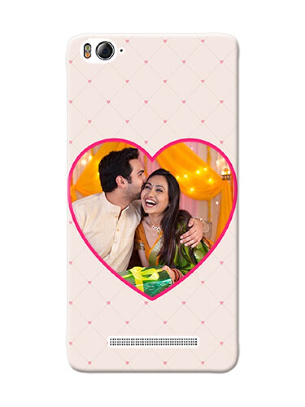 Custom Xiaomi 4i Love Symbol Picture Upload Mobile Case Design