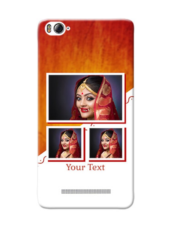 Custom Xiaomi 4i Wedding Memories Mobile Cover Design