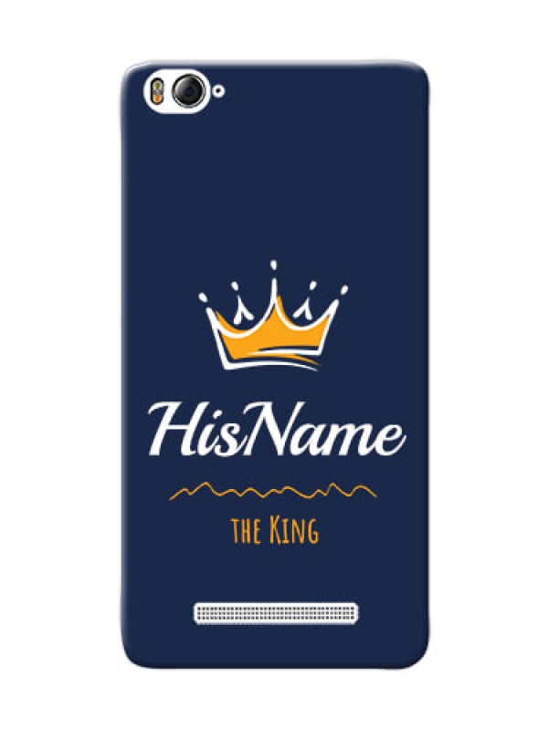 Custom Xiaomi 4I King Phone Case with Name