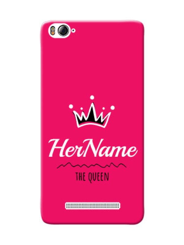 Custom Xiaomi 4I Queen Phone Case with Name