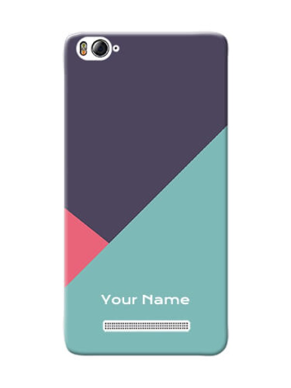Custom Xiaomi 4I Custom Phone Cases: Tri Color abstract Design