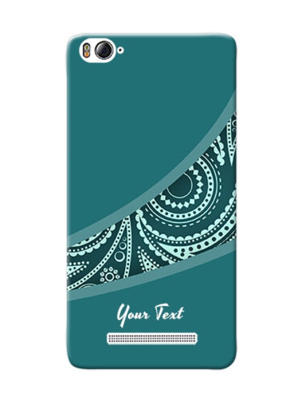 Custom Xiaomi 4I Custom Phone Covers: semi visible floral Design