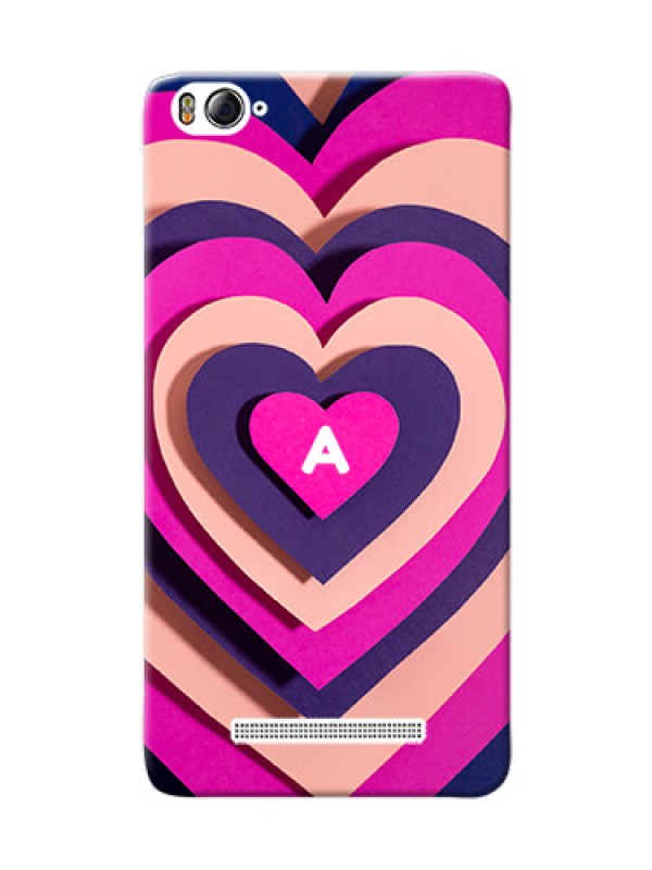 Custom Xiaomi 4I Custom Mobile Case with Cute Heart Pattern Design