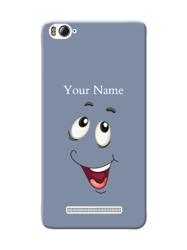 Custom Xiaomi 4I Phone Back Covers: Laughing Cartoon Face Design