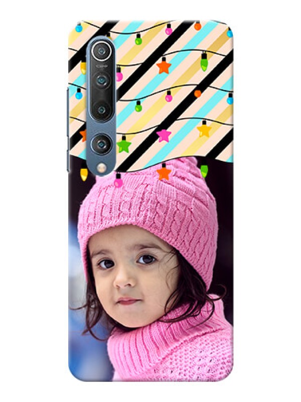 Custom Mi 10 5G Personalized Mobile Covers: Lights Hanging Design