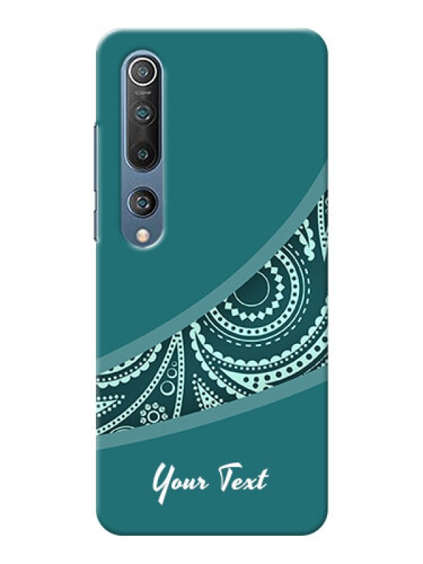 Custom Xiaomi Mi 10 5G Custom Phone Covers: semi visible floral Design