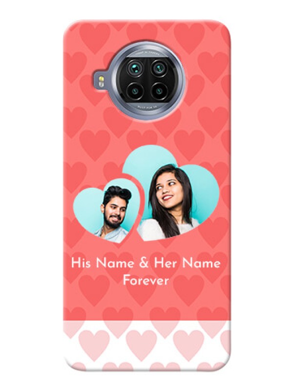 Custom Mi 10i 5G personalized phone covers: Couple Pic Upload Design