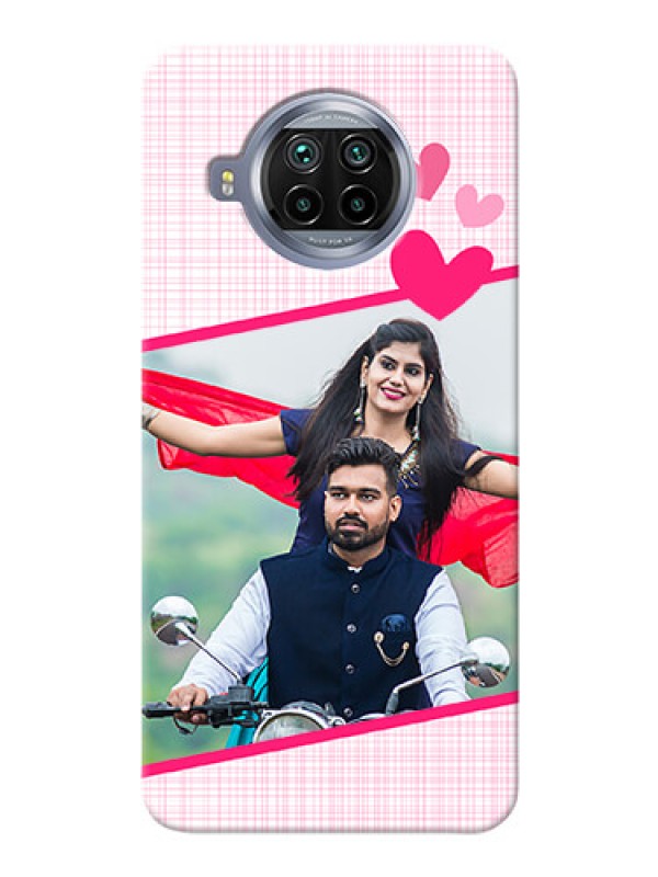 Custom Mi 10i 5G Personalised Phone Cases: Love Shape Heart Design