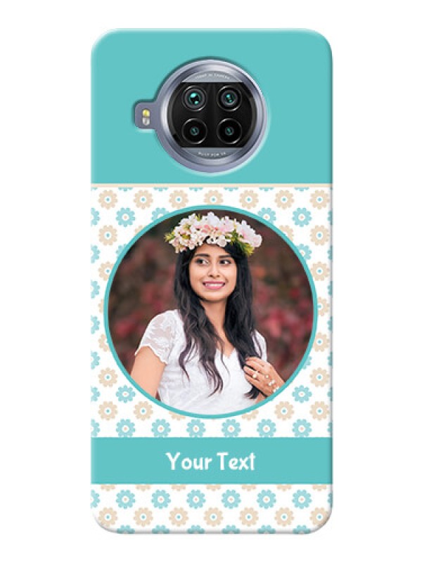 Custom Mi 10i 5G Custom Mobile Back Covers: Beautiful Flowers Design