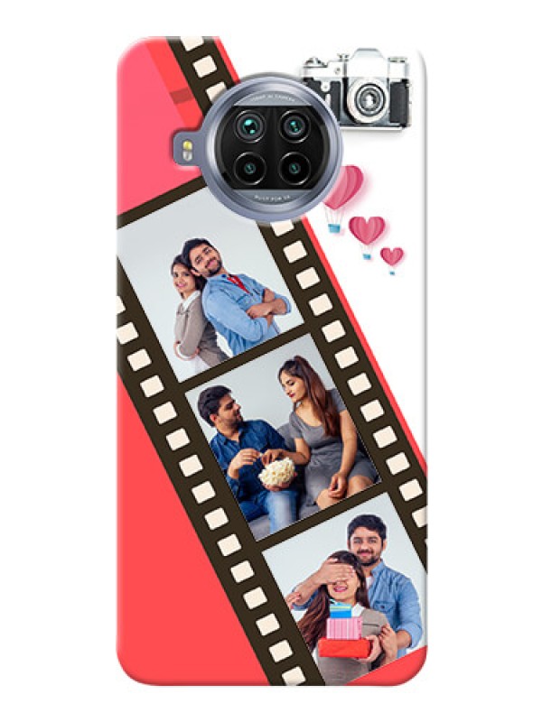 Custom Mi 10i 5G custom phone covers: 3 Image Holder with Film Reel