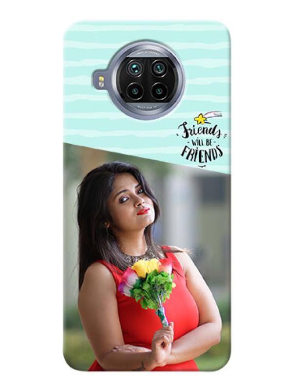 Custom Mi 10i 5G Mobile Back Covers: Friends Picture Icon Design