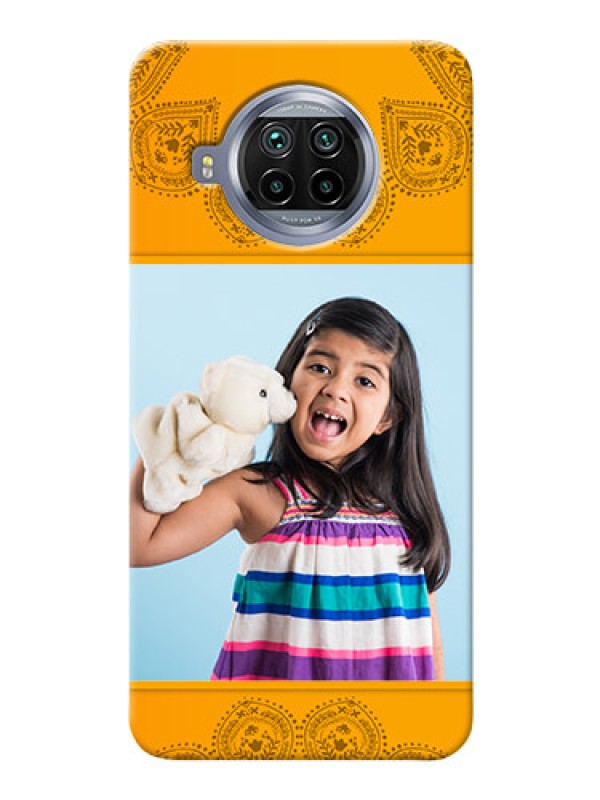 Custom Mi 10i 5G custom mobile back covers: Photo Wedding Design 