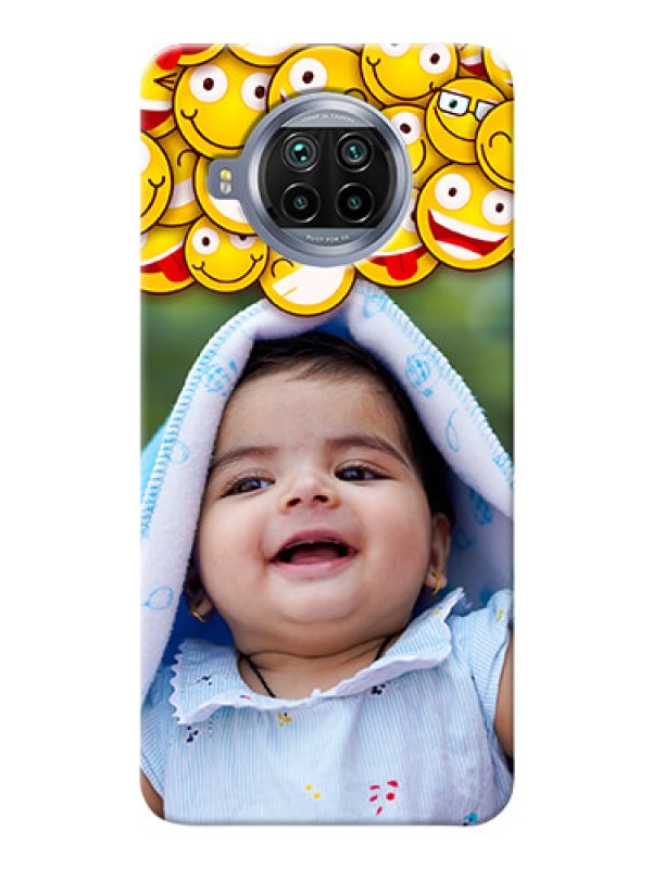 Custom Mi 10i 5G Custom Phone Cases with Smiley Emoji Design