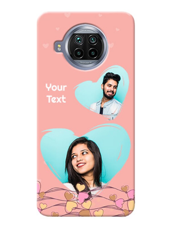 Custom Mi 10i 5G customized phone cases: Love Doodle Design