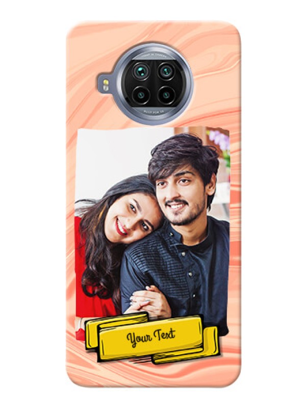 Custom Mi 10i 5G Customized Phone Cases: Marble Texture Design