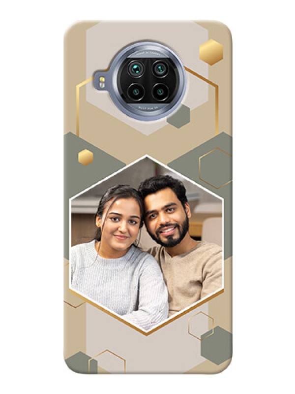 Custom Xiaomi Mi 10I 5G Phone Back Covers: Stylish Hexagon Pattern Design