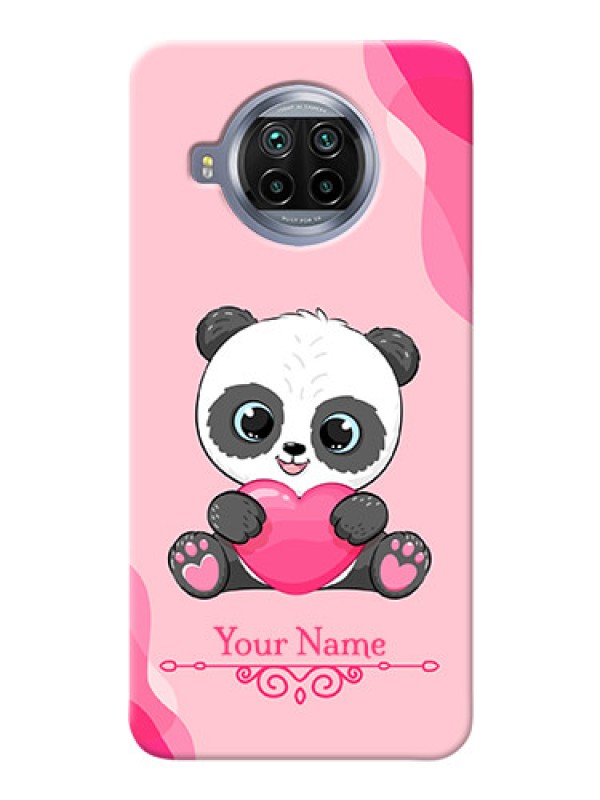 Custom Xiaomi Mi 10I 5G Mobile Back Covers: Cute Panda Design