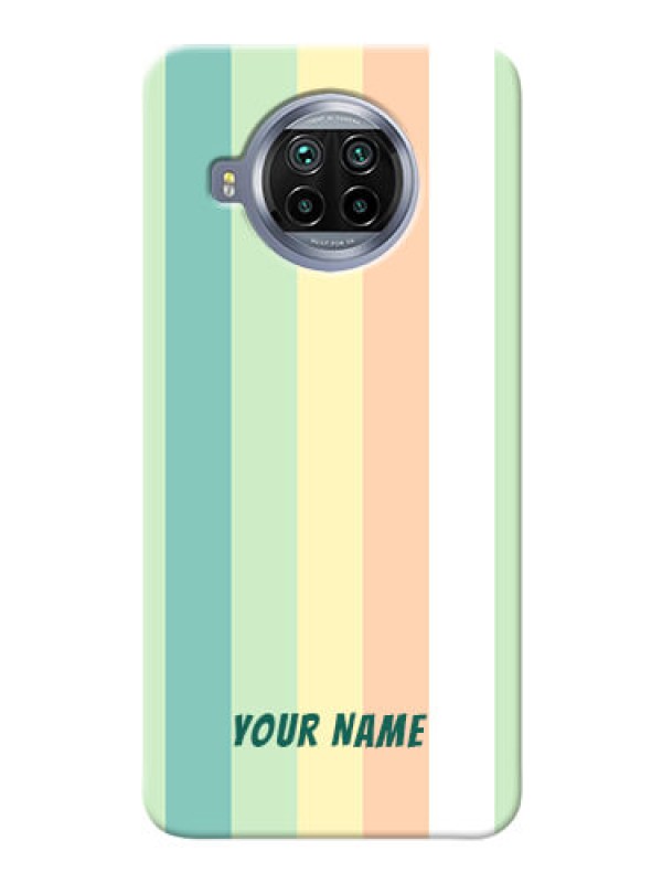Custom Xiaomi Mi 10I 5G Back Covers: Multi-colour Stripes Design