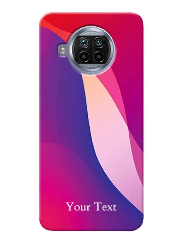 Custom Xiaomi Mi 10I 5G Mobile Back Covers: Digital abstract Overlap Design