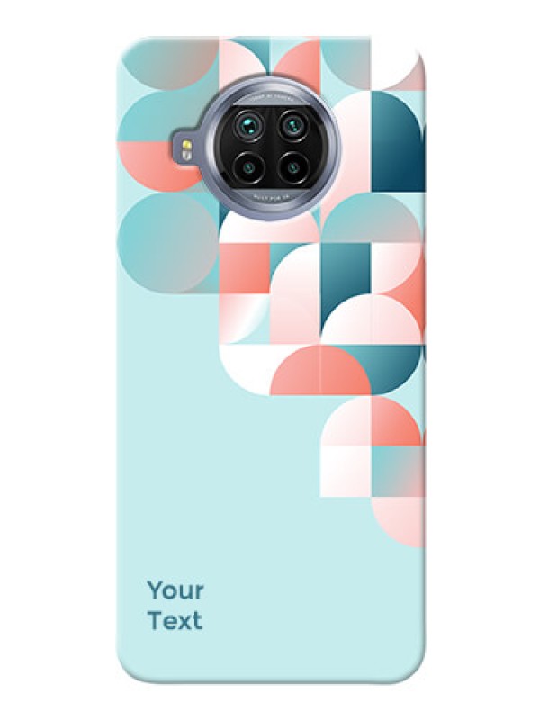 Custom Xiaomi Mi 10I 5G Back Covers: Stylish Semi-circle Pattern Design