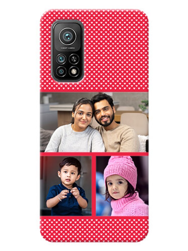 Custom Mi 10T Pro mobile back covers online: Bulk Pic Upload Design
