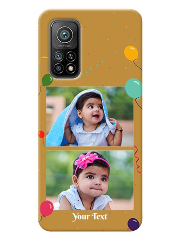 Custom Mi 10T Pro Phone Covers: Image Holder with Birthday Celebrations Design