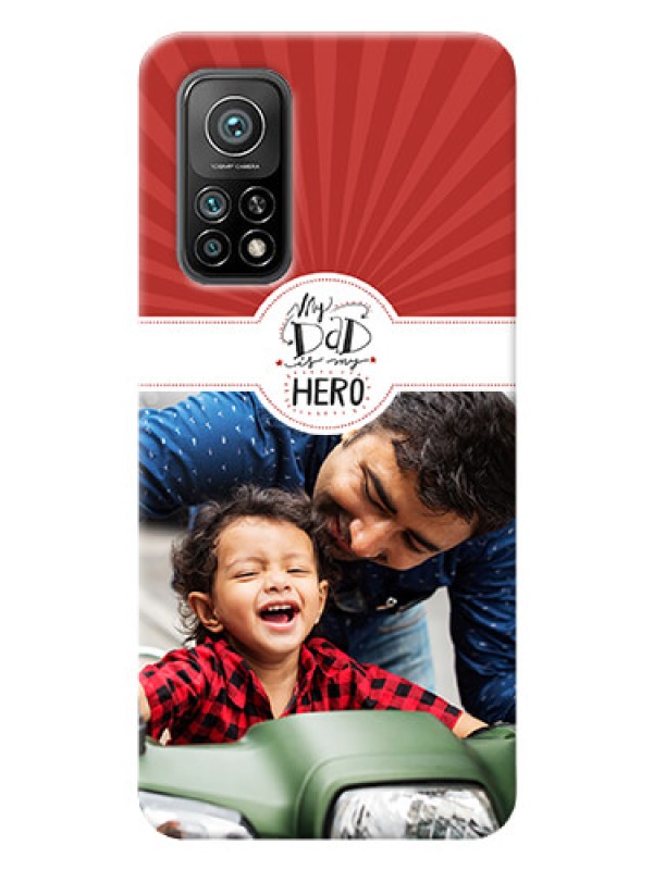 Custom Mi 10T Pro custom mobile phone cases: My Dad Hero Design