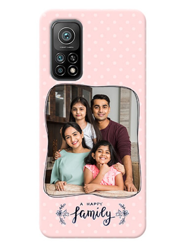 Custom Mi 10T Pro Personalized Phone Cases: Family with Dots Design