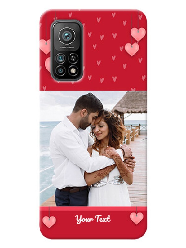 Custom Mi 10T Pro Mobile Back Covers: Valentines Day Design