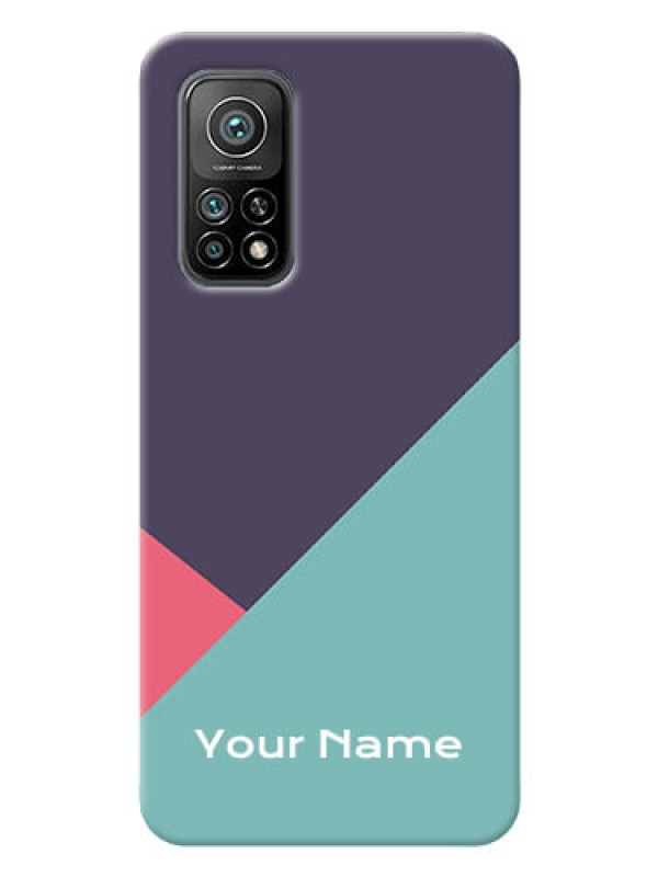 Custom Xiaomi Mi 10T Pro Custom Phone Cases: Tri Color abstract Design