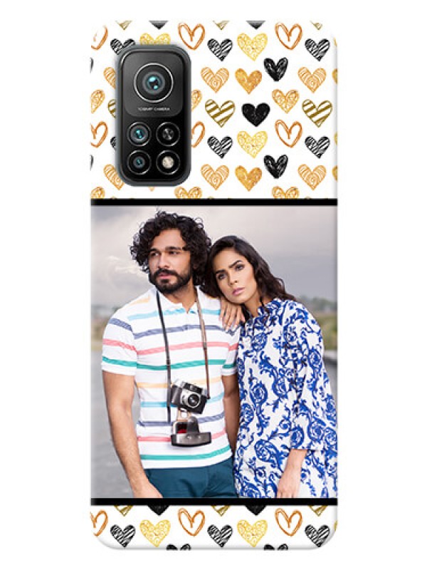 Custom Mi 10T Personalized Mobile Cases: Love Symbol Design