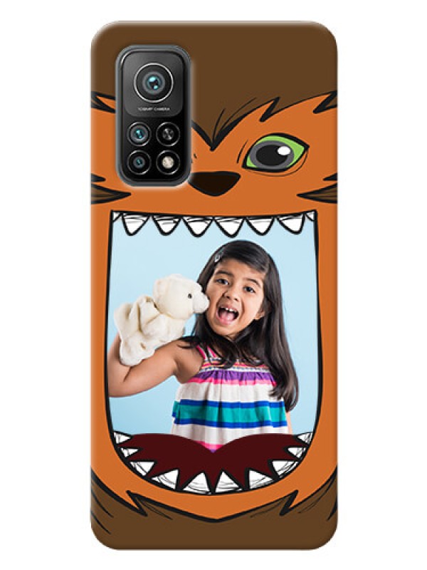 Custom Mi 10T Phone Covers: Owl Monster Back Case Design