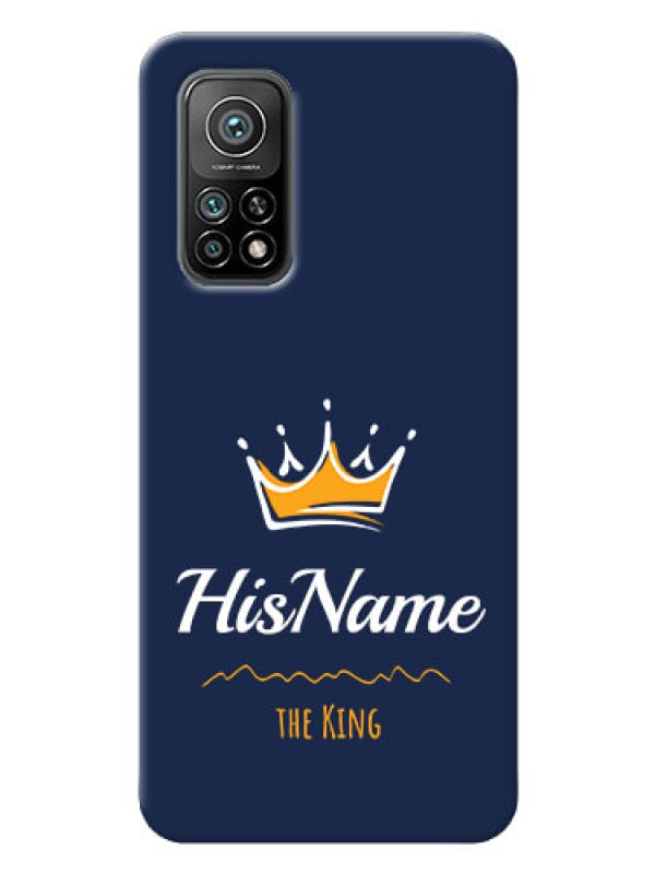 Custom Mi 10T King Phone Case with Name