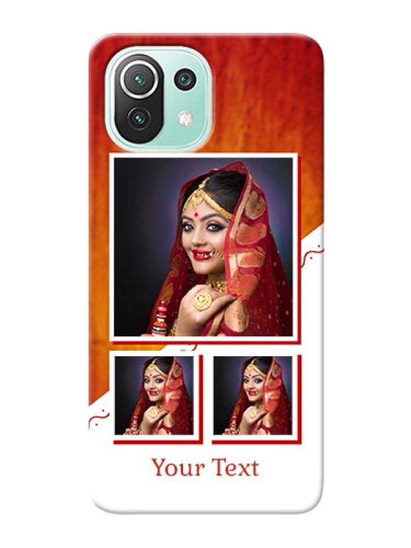 Custom Mi 11 Lite NE 5G Personalised Phone Cases: Wedding Memories Design
